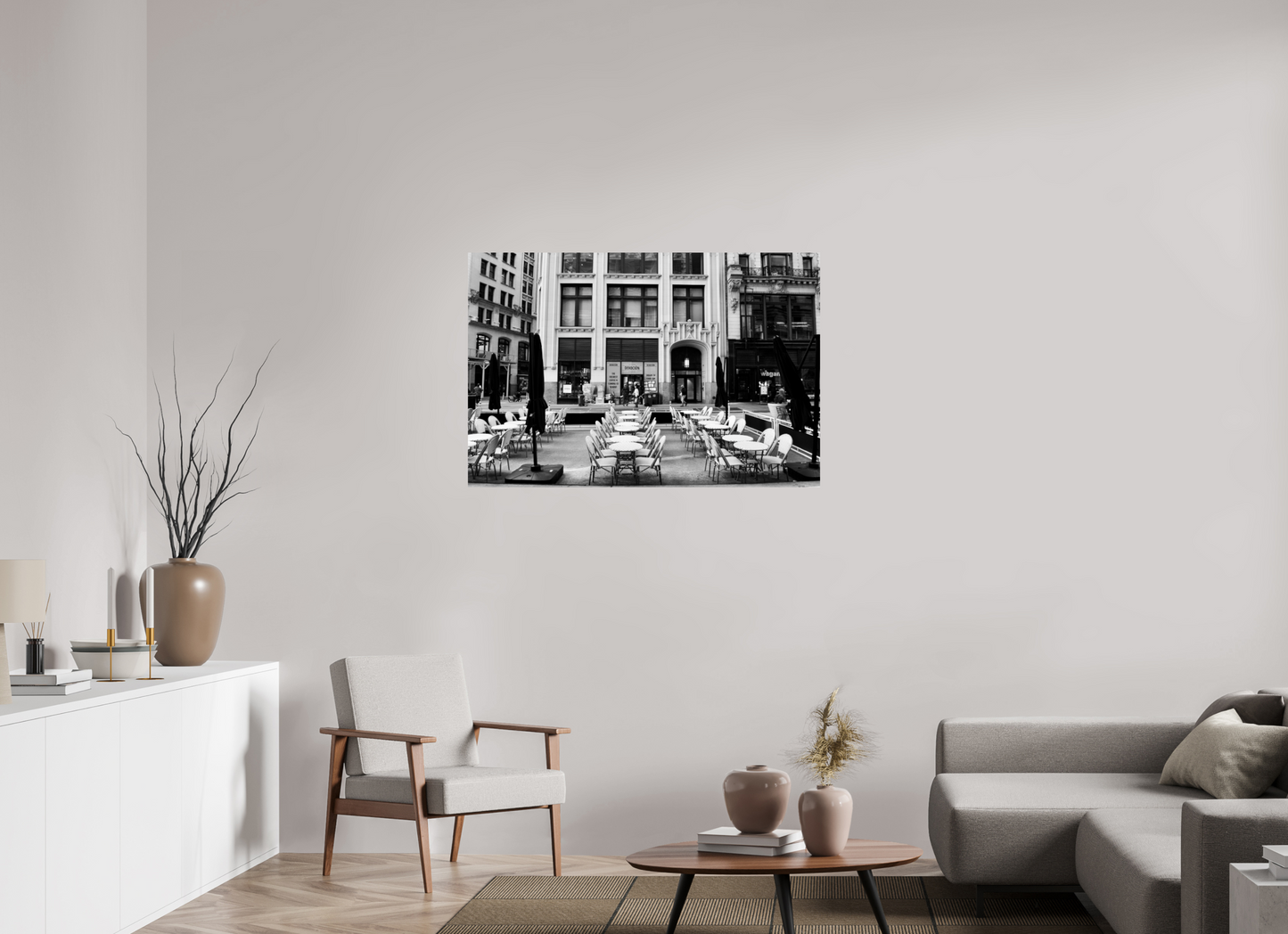 Before the Coffee, After the Crowd - Photo Print On Fuji Crystal DP II