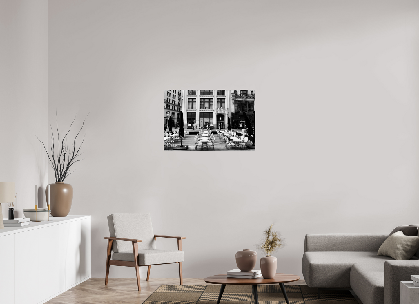 Before the Coffee, After the Crowd - Photo Print On Fuji Crystal DP II