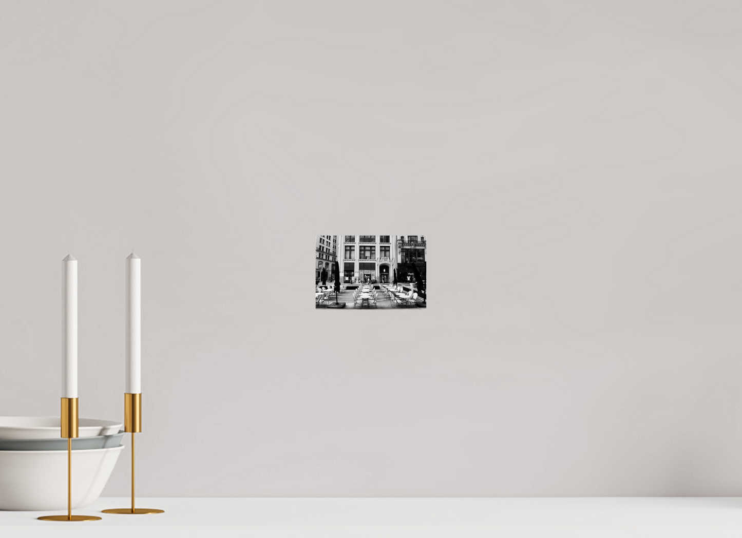 Before the Coffee, After the Crowd - Photo Print On Fuji Crystal DP II
