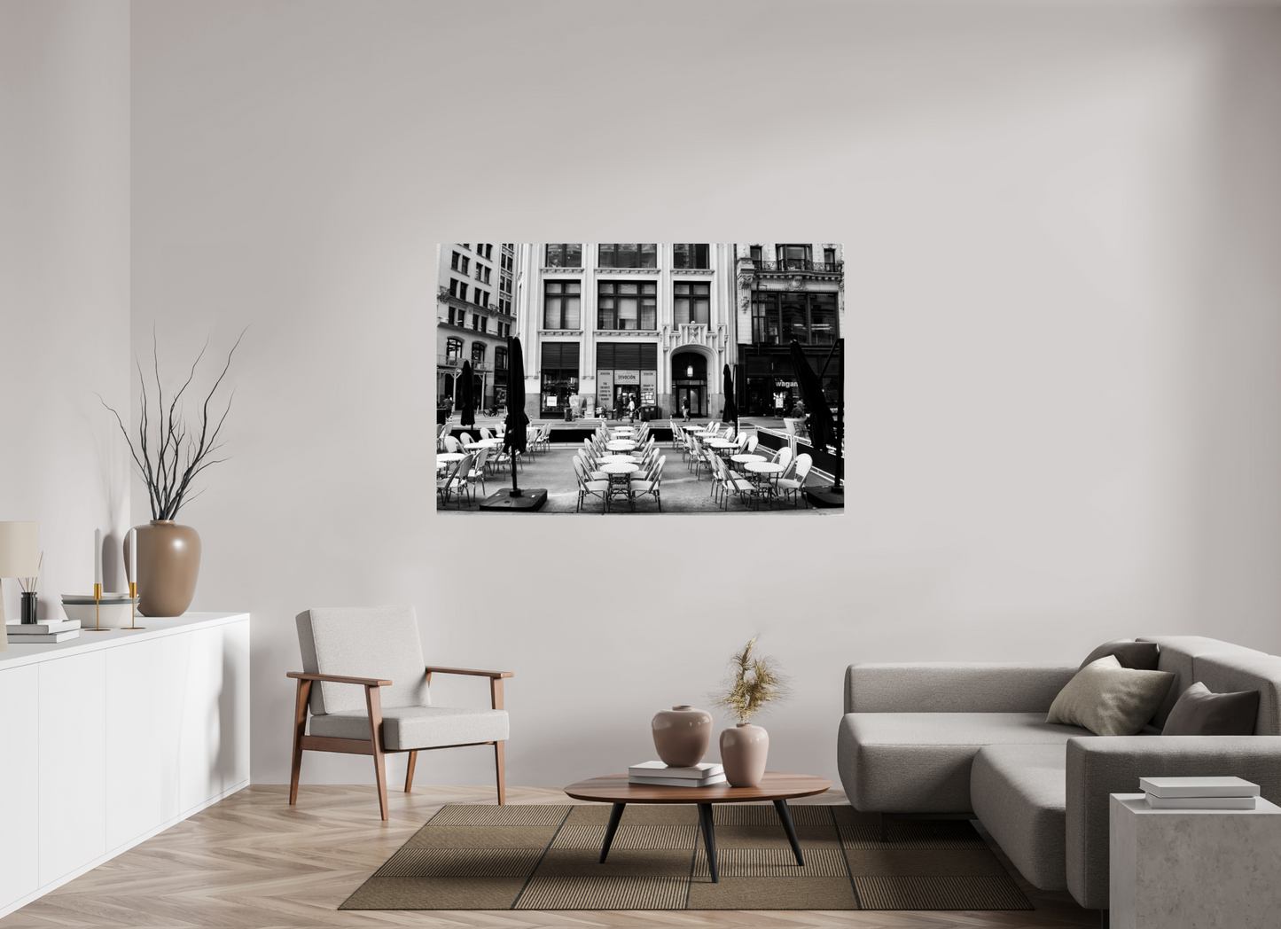 Before the Coffee, After the Crowd - Photo Print On Fuji Crystal DP II