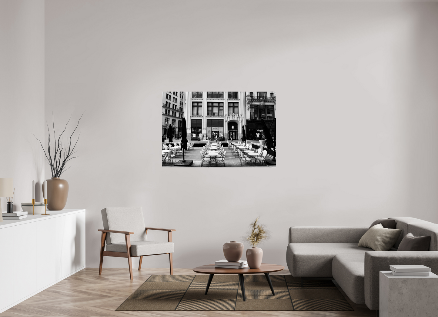 Before the Coffee, After the Crowd - Photo Print On Fuji Crystal DP II