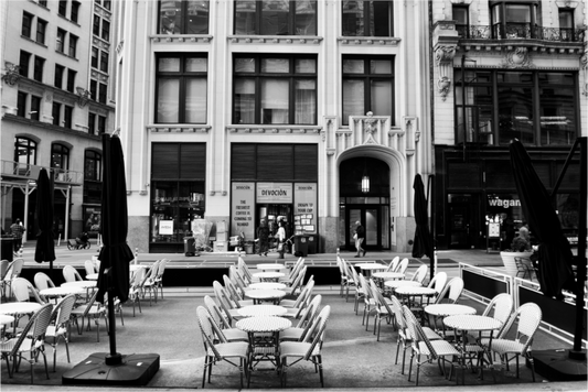 Before the Coffee, After the Crowd - Photo Print On Fuji Crystal DP II